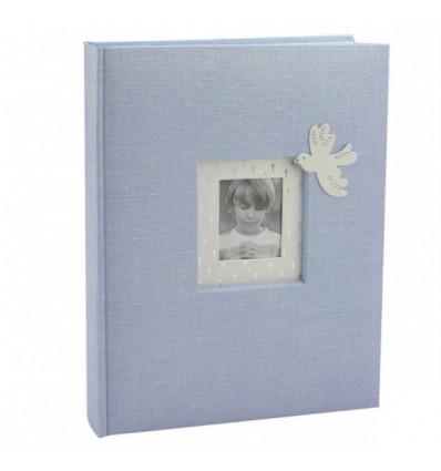 Album Foto X-RED Peace, personalizabil, pentru hartie foto autoadeziva, 22x27, 40 file, albastru