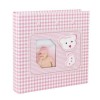 Album Foto X-RED Little Bear, personalizabil, spatiu notite, cutie, 10x15, 200 poze, roz